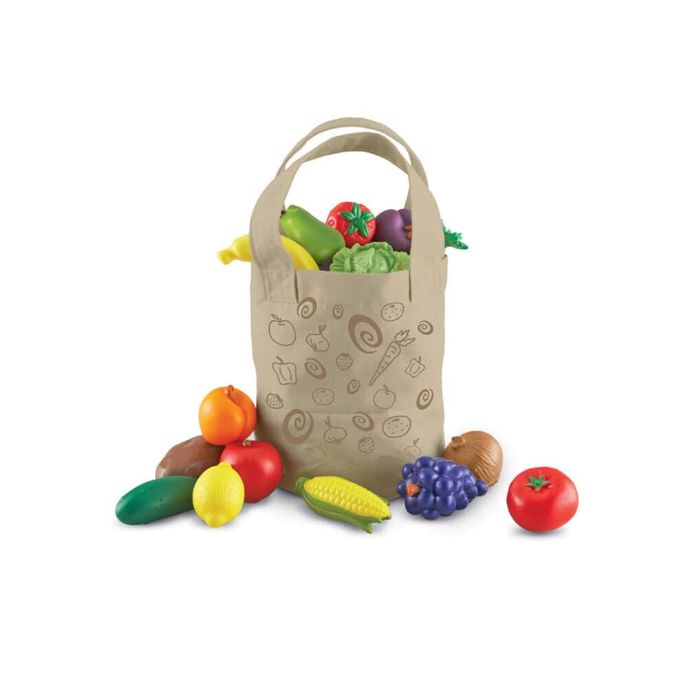 KEMY - jouet, éducation, new sprouts fruit veggies tote