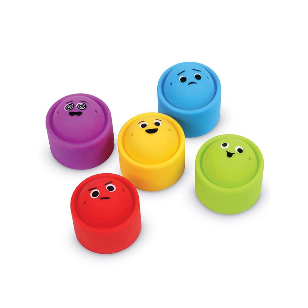 KEMY - jouet, éducation, rainbow emotion fidget poppers