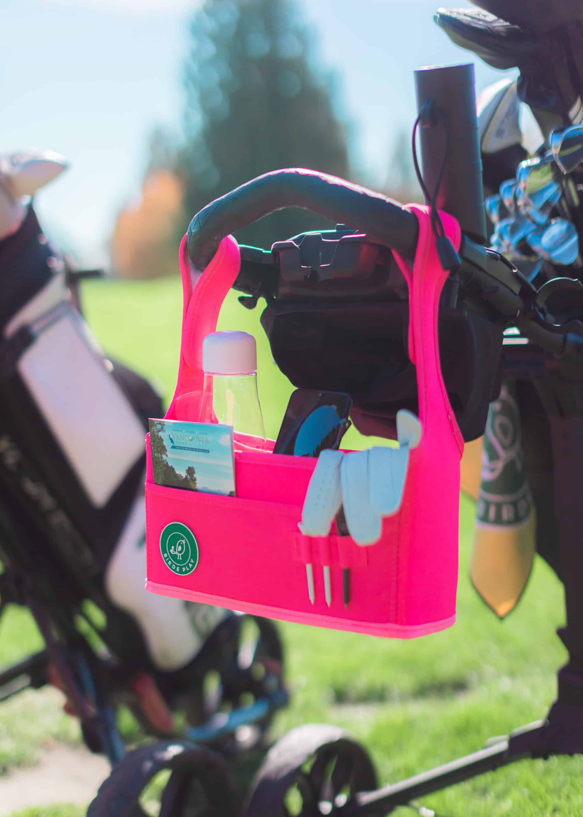 KEMY - Organiseur pour chariot de golf BirdeBag rose