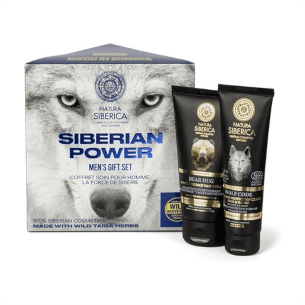 Kemy - Natura Siberica - Coffret cadeaux pour hommes "Siberian Power"