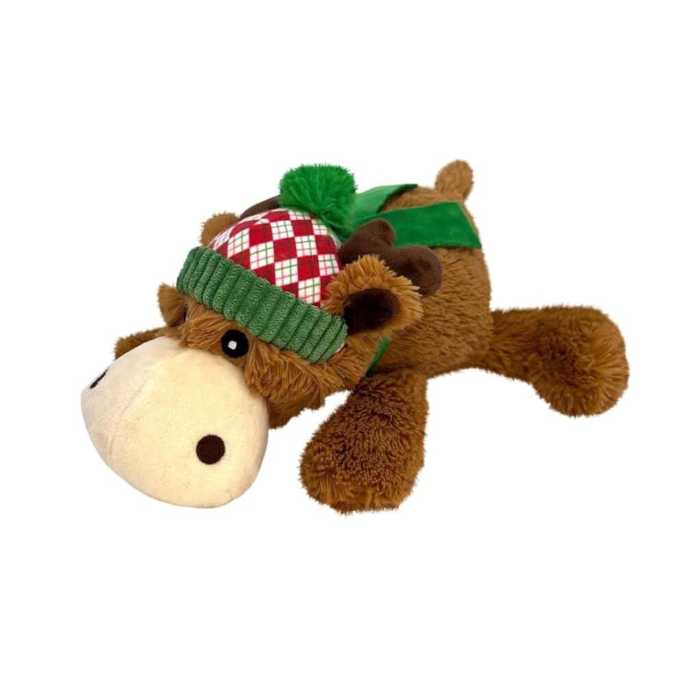 Kemy - Ce jouet de Noël pour chien en peluche est parfait pour apporter de la joie pendant les fêtes ! Conçu avec une épaisseur supplémentaire pour une solidité accrue, il résiste aux mordillements et aux jeux actifs. Ses personnages adorables ajoutent une touche festive et amusante, idéale pour les moments de jeux en intérieur.